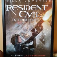 Poster RESIDENT EVIL RETRIBUTION 3D Locandina 