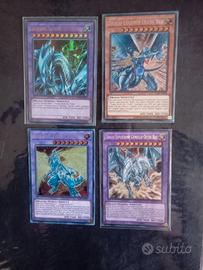 Lotto Yu-Gi-Oh occhi blu