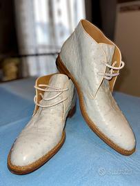 Scarpe da uomo A. Testoni, struzzo , t. 10,5