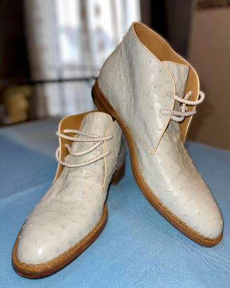 Scarpe da uomo A. Testoni, struzzo , t. 10,5