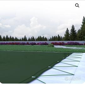 Copertura Invernale 10,70 x 5,70 m per Piscina