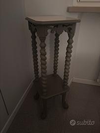 Tavolino stile chabby chic 30x30 cm