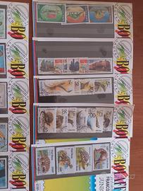 set di francobolli Bolaffi