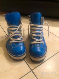 scarpe Fly London blu