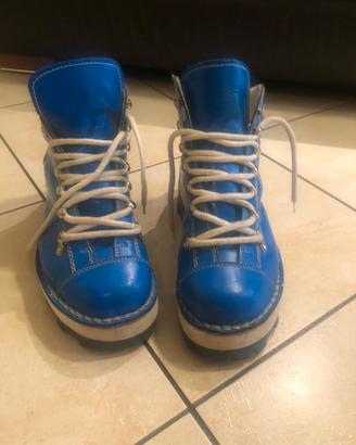 scarpe Fly London blu