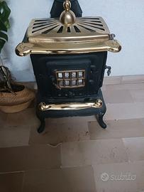 stufa a legna in ghisa