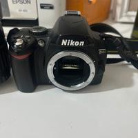 Reflex Nikon D40 obiettivo Tamron 18-200