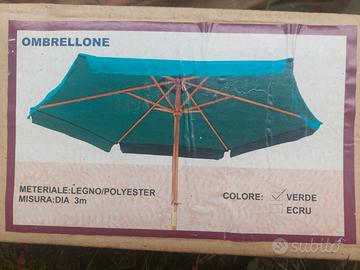 Ombrellone da giardino vintage