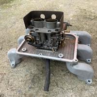Carburatore e collettore maserati biturbo