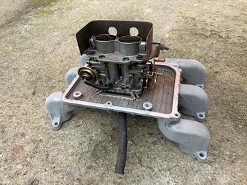 Carburatore e collettore maserati biturbo