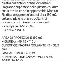 lampada prof. per monitoraggio insetti