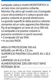 lampada prof. per monitoraggio insetti