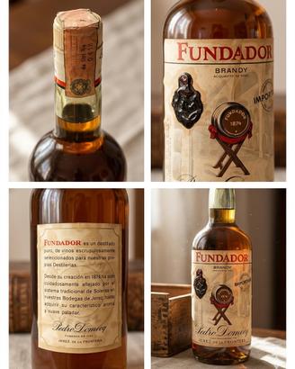 Bottiglia Fundador Brandy