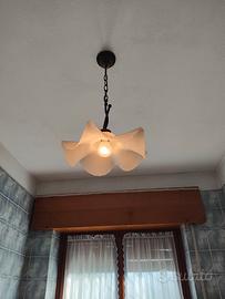 Lampadario vintage + faretto