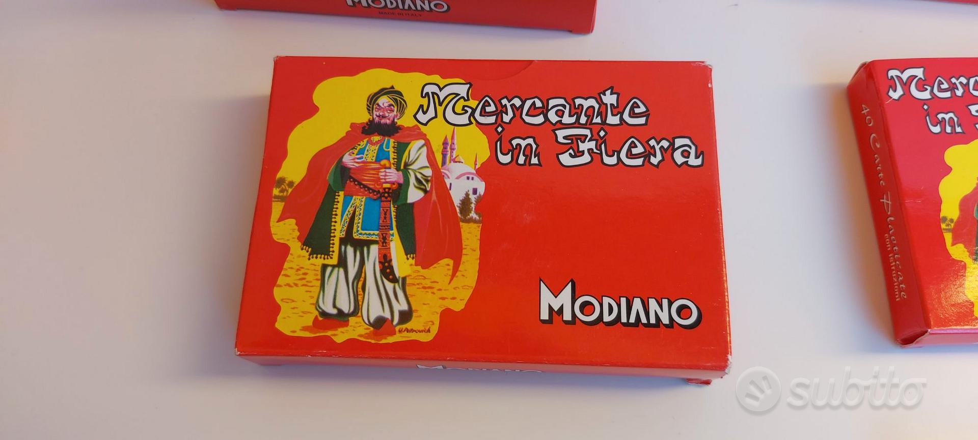 Mercante in Fiera Carte da Gioco Modiano Nuove - Collezionismo In vendita a  Napoli