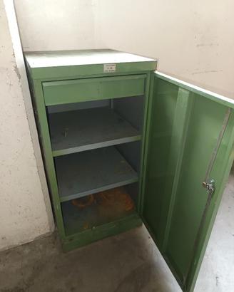 Armadietto metallico da officina