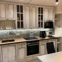 Cucina artigianale in legno massello