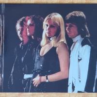 ABBA Original Promo Postcard Vintage