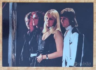 ABBA Original Promo Postcard Vintage