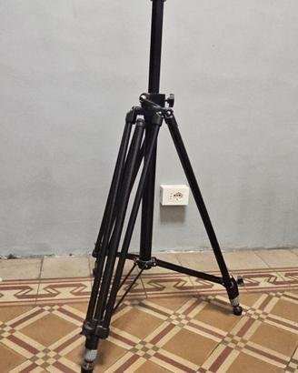 Cavalletto Manfrotto 028b con testa PRO