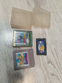 giochi gameboy e nintendo Ds