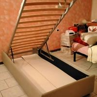 Letto singolo con contenitore 