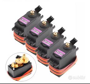 4 PZ. Servi MG669R Servocomando 12kg.modellismo RC