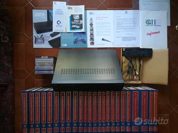 CdTv Commodore Amiga + Opera Enciclopedica Grolier