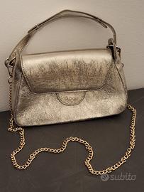 BORSA TRACOLLA DORATA - O BAG