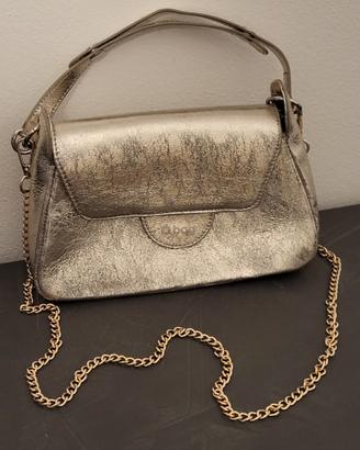 BORSA TRACOLLA DORATA - O BAG