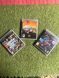 Giochi PS3 GTA 5 Gran Turismo 5 Need for Speed