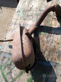 MARMITTA APE PIAGGIO TM 703 del 85 da restaurare