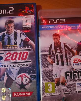 videogioco FIFA 13 E PES 2010