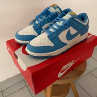 Nike dunk low uomo sail coast university gold tg43