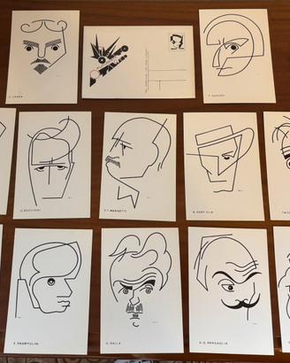 Cartoline Futurismo Carra Marinetti Depero Balla..