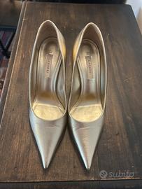 Décolleté Casadei dorate