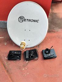 Parabola con 3 decoder