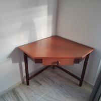 SCRIVANIA LEGNO ANGOLARE 