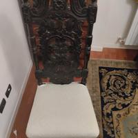 Sedia italiana fine XIX secolo – Stile Neo-Rinasc