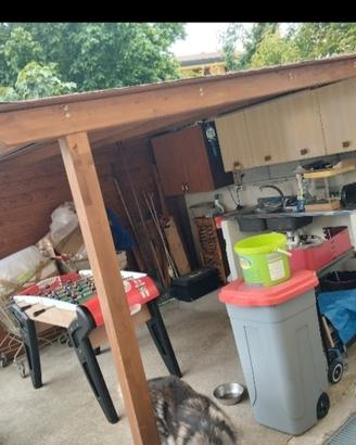 tettoia di legno 3x3 400 Eur 