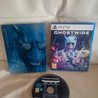 Ghostwire Tokio + steelbook ps5