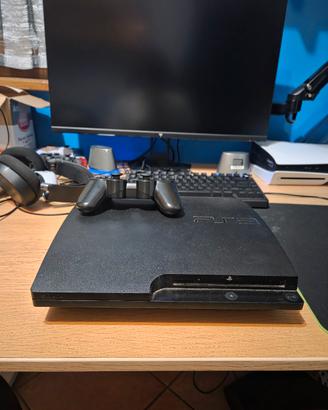 Playstation PS3 Slim 160GB con Controller e Cavi 