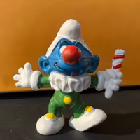 Puffo Clown con bastoncino – Bully West Germany