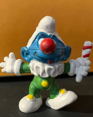 Puffo Clown con bastoncino – Bully West Germany