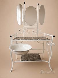 Toilette Vintage Bagno con specchio 