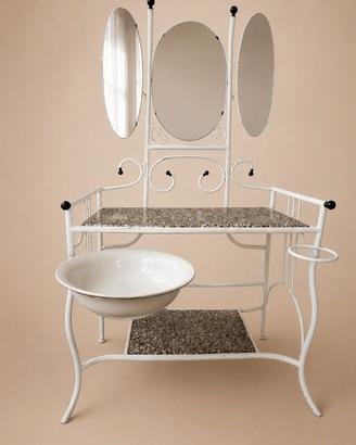 Toilette Vintage Bagno con specchio 