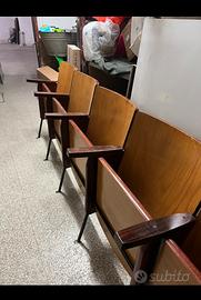 Sedie vintage da cinema