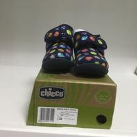 Pantofola in tessuto numero 23 Chicco