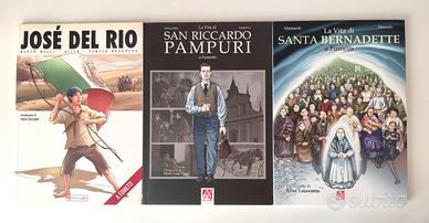 Vite di santi a fumetti - 3 libri edizioni ART