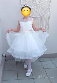 abito comunione/cerimonia bambina 9/10 anni
